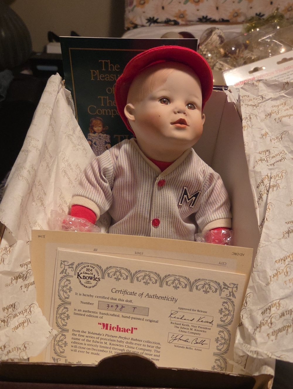 Vintage Ashton Drake Yolanda's Picture Perfect Babies "Michael"